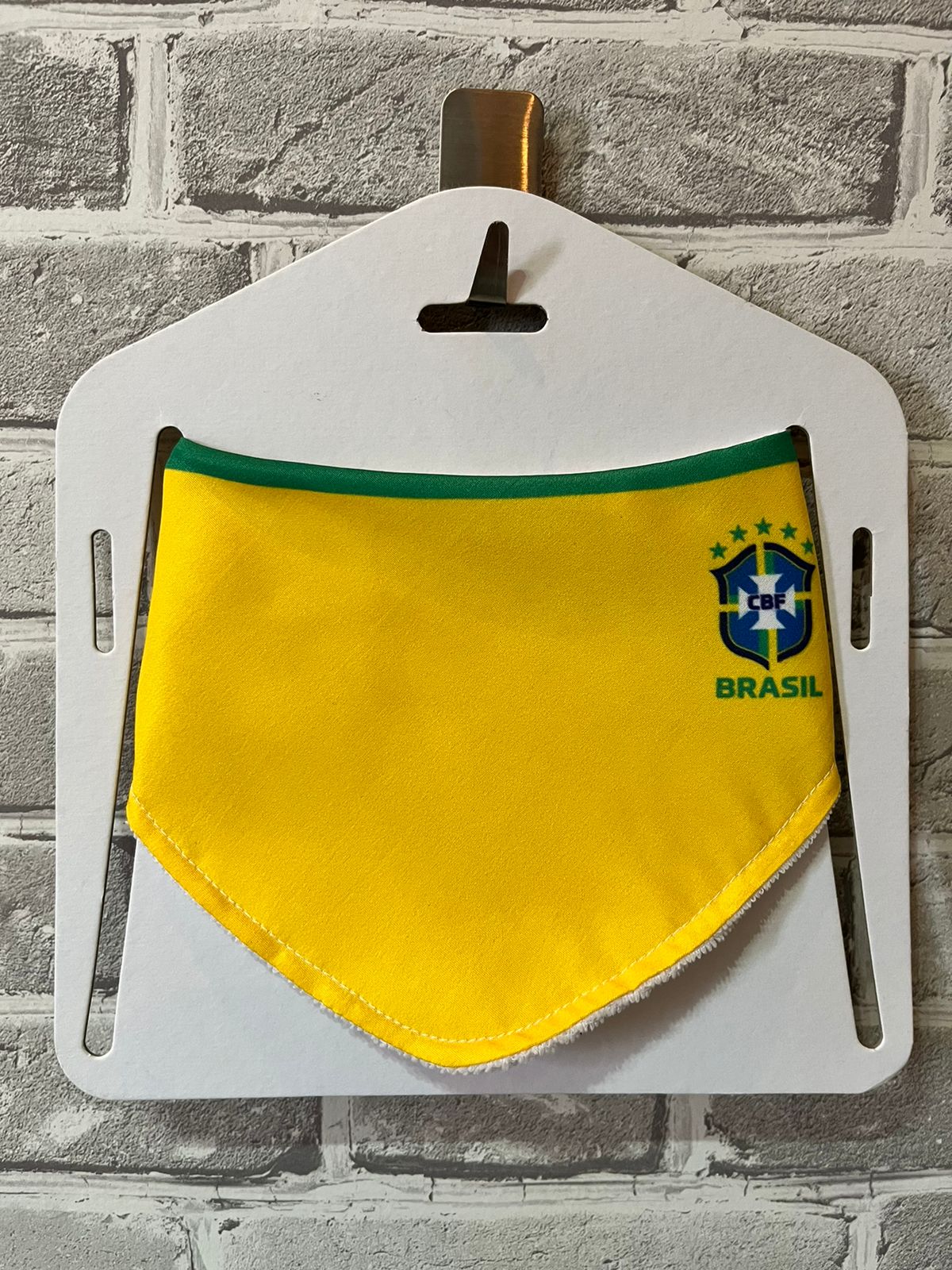 Babador Bandana - Brasil Amarelo [Copa do Mundo] 
