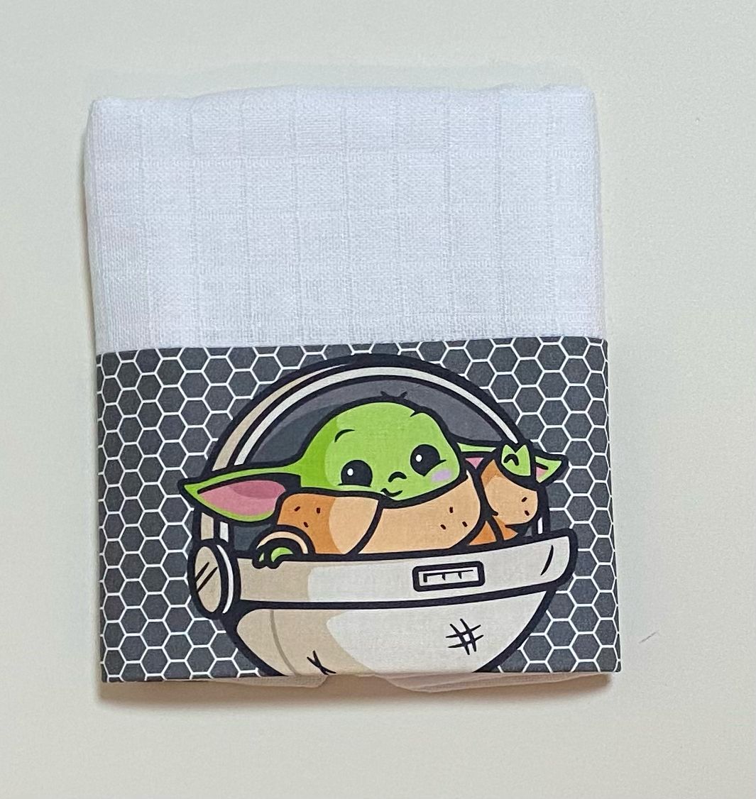 Paninho de Ombro - Baby Yoda
